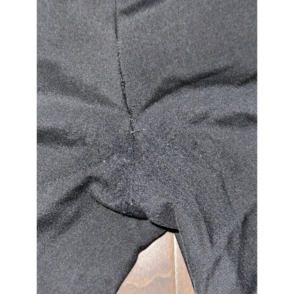 Ralph Lauren Mens 40X32 Black Pleated Dress Pants 100% Wool Cuffed Super 100s